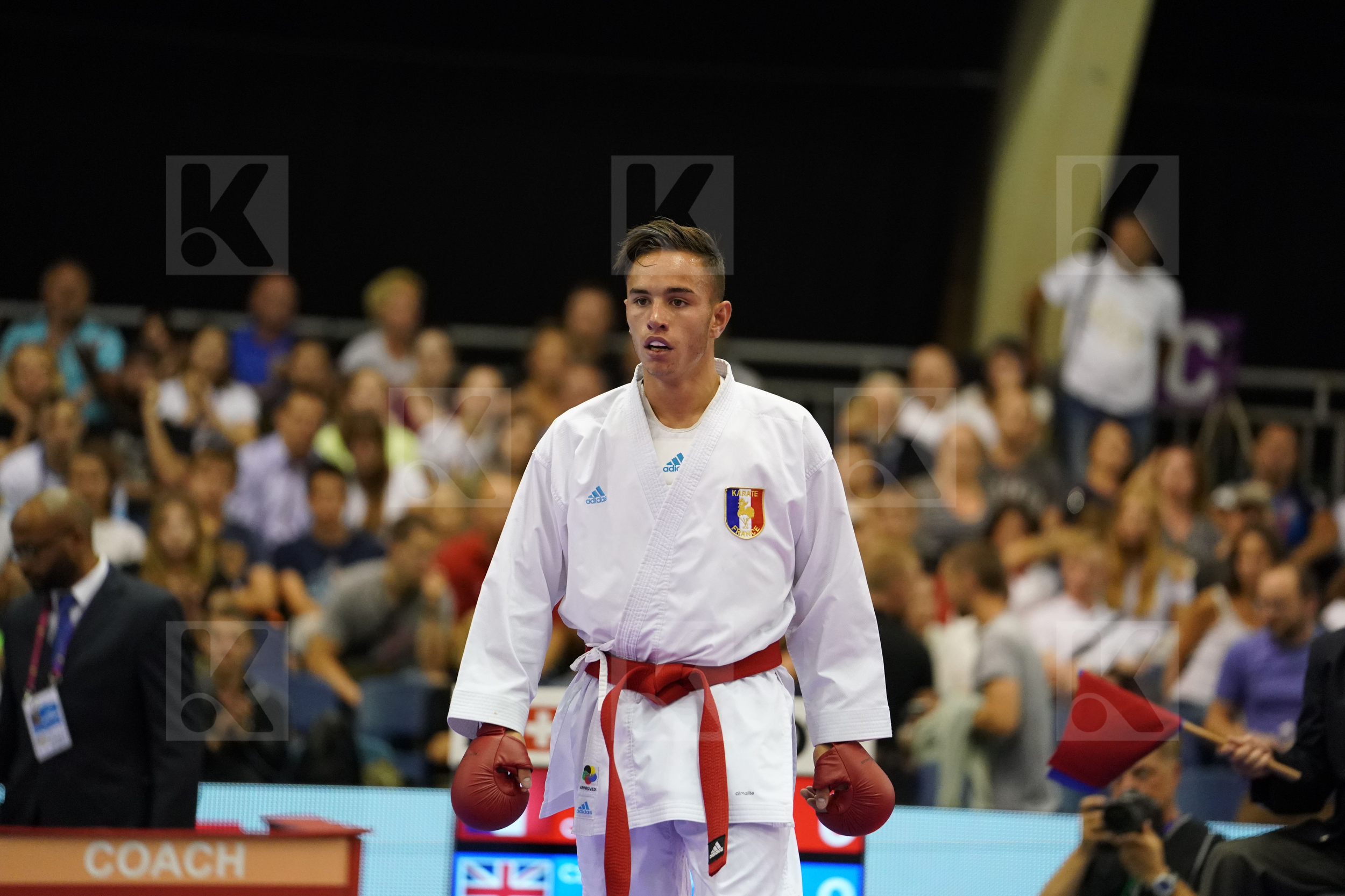 Dacosta Steven England France Gold match Male Kumite -67kg Thomas Jordan